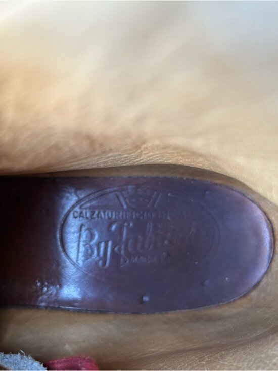 Fabiano Calzaturificio the Alps by Fabiano Leather Steel Toe Boots